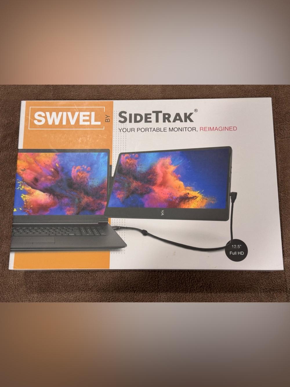 Swivel by Sidetrak Portable Monitor - Black